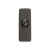 1 Gang Flat Plate Toggle Switches - W30MM - Brown Rim - Antique Copper