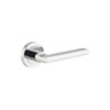 Baltimore - Lever - Round Rose - Chrome Plated
