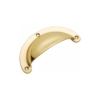 Drawer Pull - Classic - Large - Solid Brass - Polished Brass