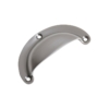 Drawer Pull - Classic - Large - Solid Iron - Polished Metal