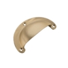 Drawer Pull - Classic - Large - Solid Brass - Satin Brass