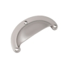 Drawer Pull - Classic - Large - Solid Brass - Satin Nickel