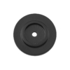Cupboard Knobs - Backplate For Domed - Small - Matt Black