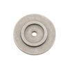 Cupboard Knobs - Backplate For Domed - Small - Rumbled Nickel