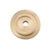 Cupboard Knobs - Backplate For Domed - Medium - Satin Brass