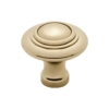 Cupboard Knobs - Domed - Large - Polished Brass