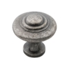 Cupboard Knobs - Domed - Medium - Rumbled Nickel