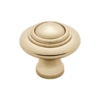 Cupboard Knobs - Domed - Small - Polished Brass