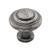 Cupboard Knobs - Domed - Small - Rumbled Nickel