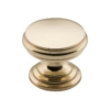 Cupboard Knobs - Flat - Small - Polished Brass