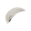 Drawer Pull - Fluted - Sheet Brass - Polished Nickel