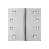 Fixed Pin - Hinges - 100mm Wide - Satin Chrome