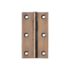 Fixed Pin - Hinge - 50mm Wide - Antique Brass