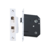 Internal Lock - Privacy 3 Lever Mortice - 44mm Backset - Chrome Plated