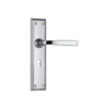 Menton - Long Backplate - Lever - Chrome Plated
