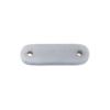 Oval - Casement Fastener Spacers - Satin Chrome