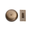 Door Bell - Plain Turn - Antique Brass