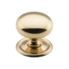 Sheet Brass Cupboard Knobs - Extra Large - Polished Brass