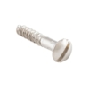 Solid Brass Screw - Traditional Slot Head - 19mm - Polished Nickel
