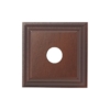 Switch And Socket Wood Blocks - Classic Profile - Red Cedar - 1 Hole