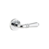 Sarlat - Lever - Round Rose - Chrome Plated